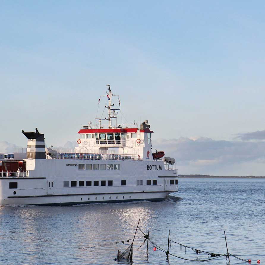 Uitzicht op de Waddenzee